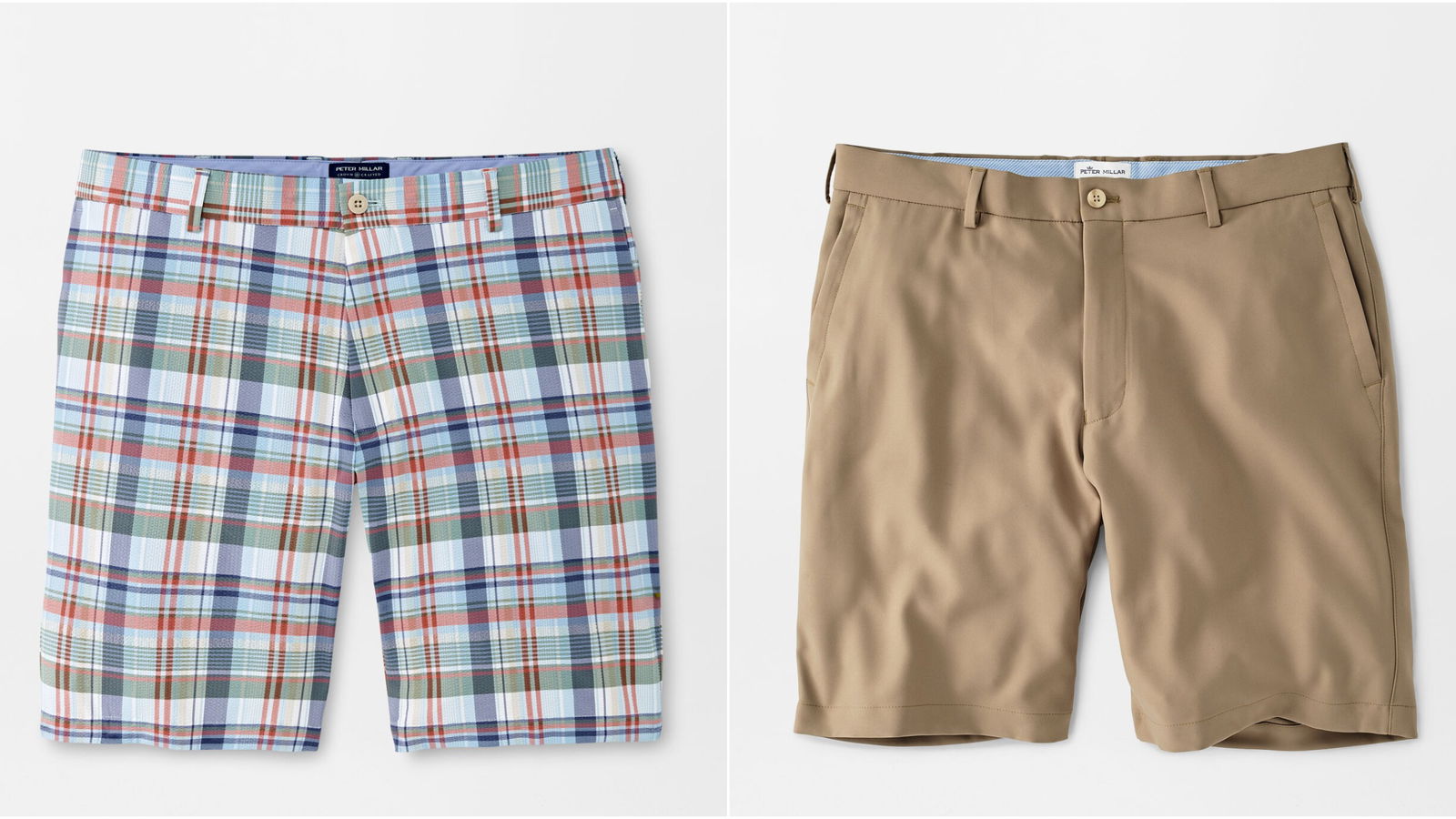 Prepare for the warm weather with these Peter Millar golf shorts!